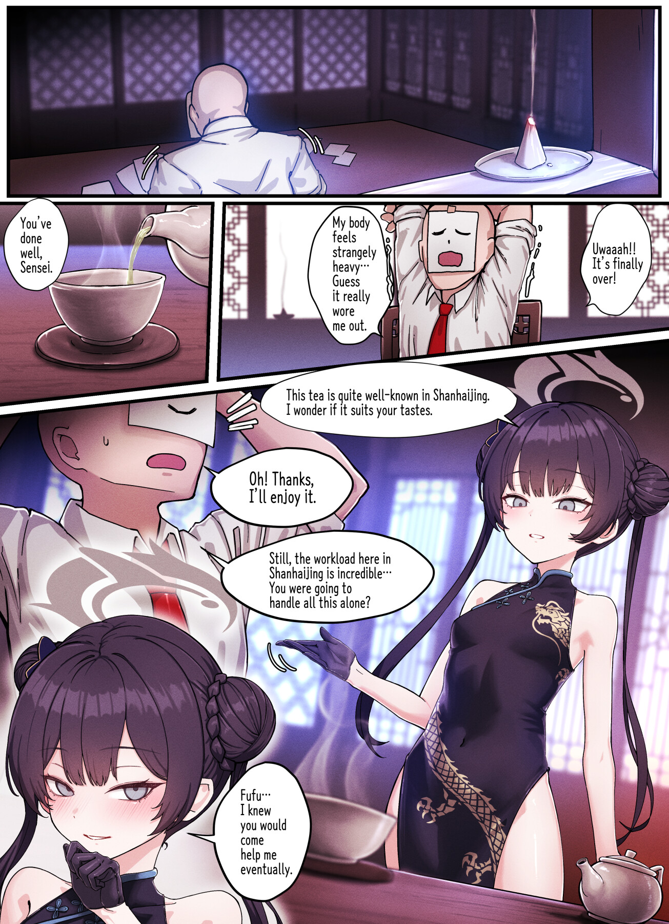 Hentai Manga Comic-Kivotos Gravure #05: Kisaki Night of Fragrance-Read-2